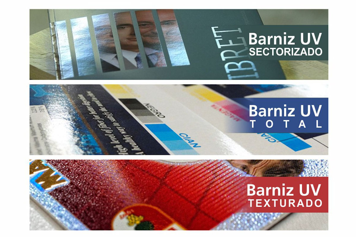 Tipos de barniz UV