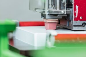 proceso de impresión de la tampografía