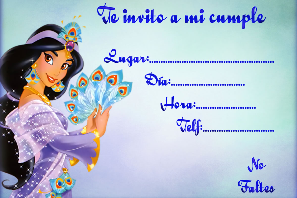 Invitaciones de cumpleaños